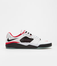 Nike SB Ishod Premium Shoes - White / Black - University Red - Black