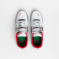 Nike SB Ishod Premium Shoes - White / Black - University Red - Black thumbnail