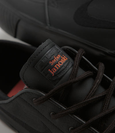 Nike SB Orange Label Janoski OG+ Shoes - Black / Black - Black - Black