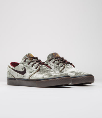 Nike SB Janoski OG+ SE Shoes - Medium Olive / Velvet Brown - Baroque Brown