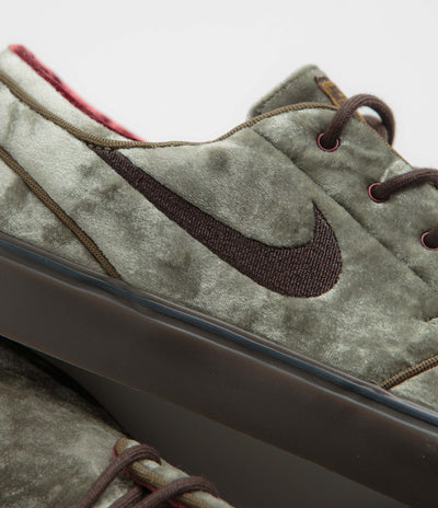 Nike SB Janoski OG+ SE Shoes - Medium Olive / Velvet Brown - Baroque Brown