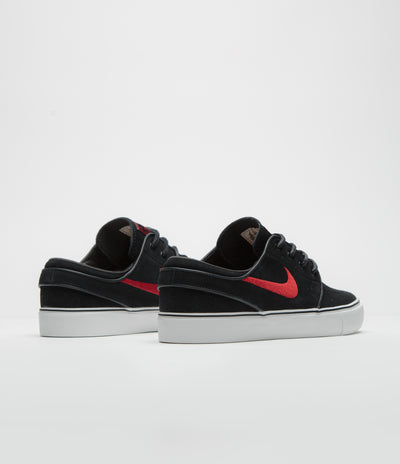 Nike SB Janoski OG+ Shoes - Black / University Red - Black - Summit White