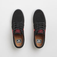 Nike SB Janoski OG+ Shoes - Black / University Red - Black - Summit White thumbnail