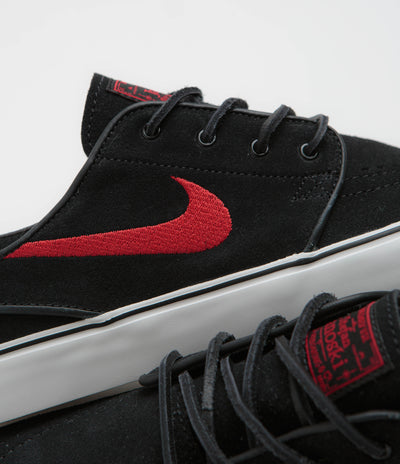 Nike SB Janoski OG+ Shoes - Black / University Red - Black - Summit White