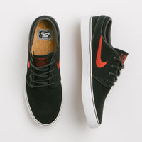 Nike SB Janoski OG+ Shoes - Black / University Red - Black - Summit White thumbnail