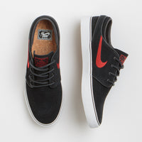 Nike SB Janoski OG+ Shoes - Black / University Red - Black - Summit White thumbnail