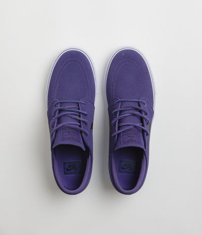 Nike SB Janoski OG+ Shoes - Court Purple / Black - Court Purple - White