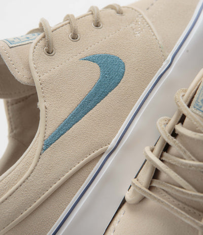 Nike SB Janoski OG+ Shoes - Sanddrift / Smokey Blue - Thunder Blue