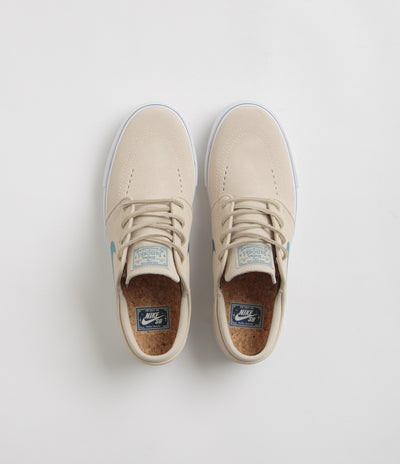 Nike SB Janoski OG+ Shoes - Sanddrift / Smokey Blue - Thunder Blue