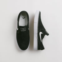 Nike SB Janoski+ Slip Shoes - Black / White - Black - Black thumbnail