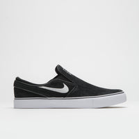 Nike SB Janoski+ Slip Shoes - Black / White - Black - Black thumbnail