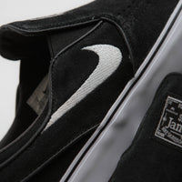 Nike SB Janoski+ Slip Shoes - Black / White - Black - Black thumbnail