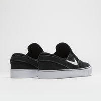 Nike SB Janoski+ Slip Shoes - Black / White - Black - Black thumbnail