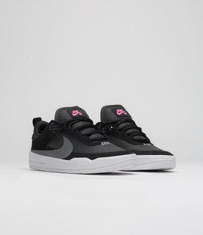 Nike SB Kids Day One Shoes - Black / Cool Grey - Anthracite - Alchemy Pink