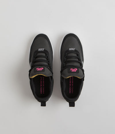 Nike SB Kids Day One Shoes - Black / Cool Grey - Anthracite - Alchemy Pink