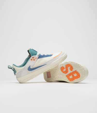 Nike SB Kids Day One Shoes - Sail / Court Blue - Coconut Milk - Photon Dust