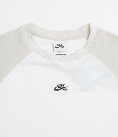 Nike SB Knit Jersey - White / Light Bone / Black