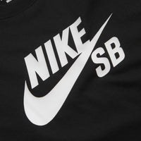 Nike SB Large Logo T-Shirt - Black / White thumbnail