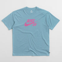 Nike SB Large Logo T-Shirt - Denim Turquoise thumbnail