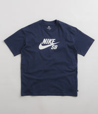 Nike SB Large Logo T-Shirt - Midnight Navy