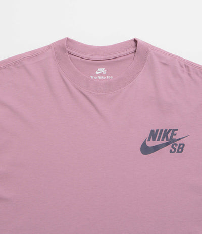 Nike SB Logo T-Shirt - Plum Dust