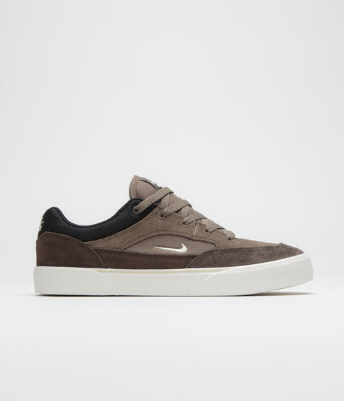 Nike SB Malor Shoes - Ironstone / Light Khaki - Baroque Brown - Black