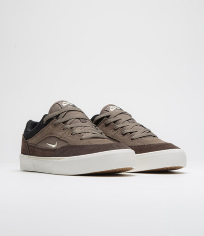 Nike SB Malor Shoes - Ironstone / Light Khaki - Baroque Brown - Black