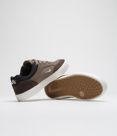 Nike SB Malor Shoes - Ironstone / Light Khaki - Baroque Brown - Black