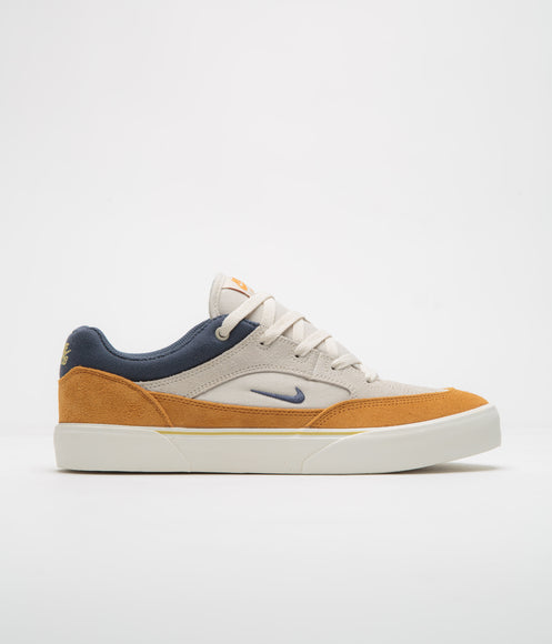 Nike SB Malor Shoes - Light Orewood Brown / Thunder Blue - Monarch - Sail