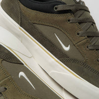 Nike SB Malor Shoes - Medium Olive / Sail - Cargo Khaki - Black thumbnail