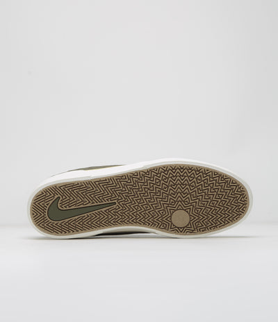 Nike SB Malor Shoes - Medium Olive / Sail - Cargo Khaki - Black