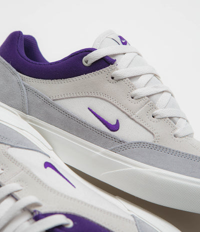 Nike SB Malor Shoes - Platinum Tint / Court Purple - Wolf Grey