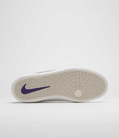 Nike SB Malor Shoes - Platinum Tint / Court Purple - Wolf Grey