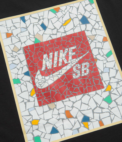 Nike SB Mosaic Graphic T-Shirt - Black