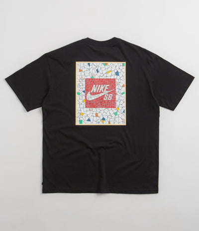 Nike SB Mosaic Graphic T-Shirt - Black