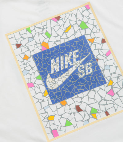 Nike SB Mosaic Graphic T-Shirt - White