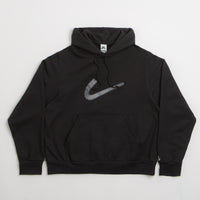 Nike SB N Swoosh Hoodie - Black / White thumbnail