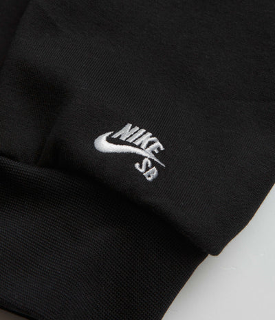 Nike SB N Swoosh Hoodie - Black / White