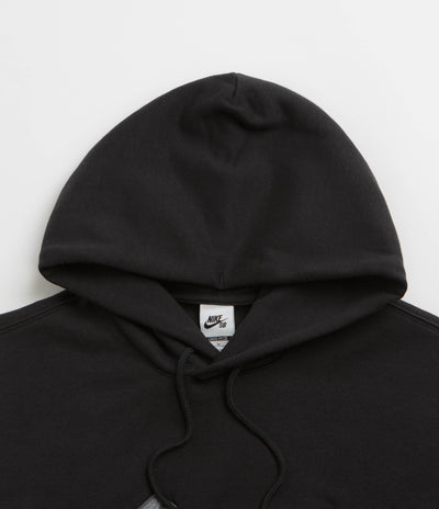 Nike SB N Swoosh Hoodie - Black / White