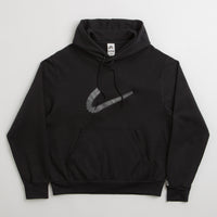 Nike SB N Swoosh Hoodie - Black / White thumbnail