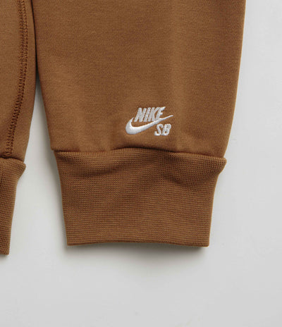 Nike SB N Swoosh Hoodie - Light British Tan / White