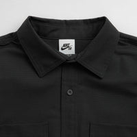 Nike SB New Essential Woven Shirt - Black / White thumbnail