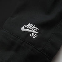 Nike SB New Essential Woven Shirt - Black / White thumbnail