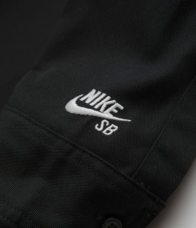 Nike SB New Essential Woven Shirt - Black / White