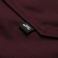 Nike SB New Essential Woven Shirt - Burgundy Crush / Platinum Violet thumbnail