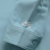 Nike SB New Essential Woven Shirt - Denim Turquoise / White thumbnail