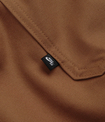 Nike SB New Essential Woven Shirt - Light British Tan / White