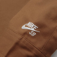 Nike SB New Essential Woven Shirt - Light British Tan / White thumbnail