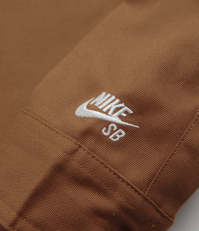 Nike SB New Essential Woven Shirt - Light British Tan / White