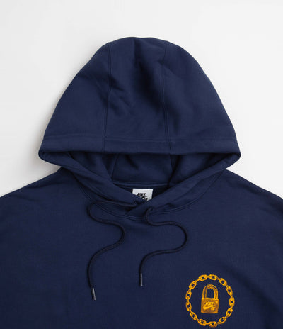 Nike SB On Lock Hoodie - Midnight Navy